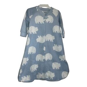 10 Carter Sleepers Boys Blue & White Baby Bears Sleep N'Play Onesie.        P100